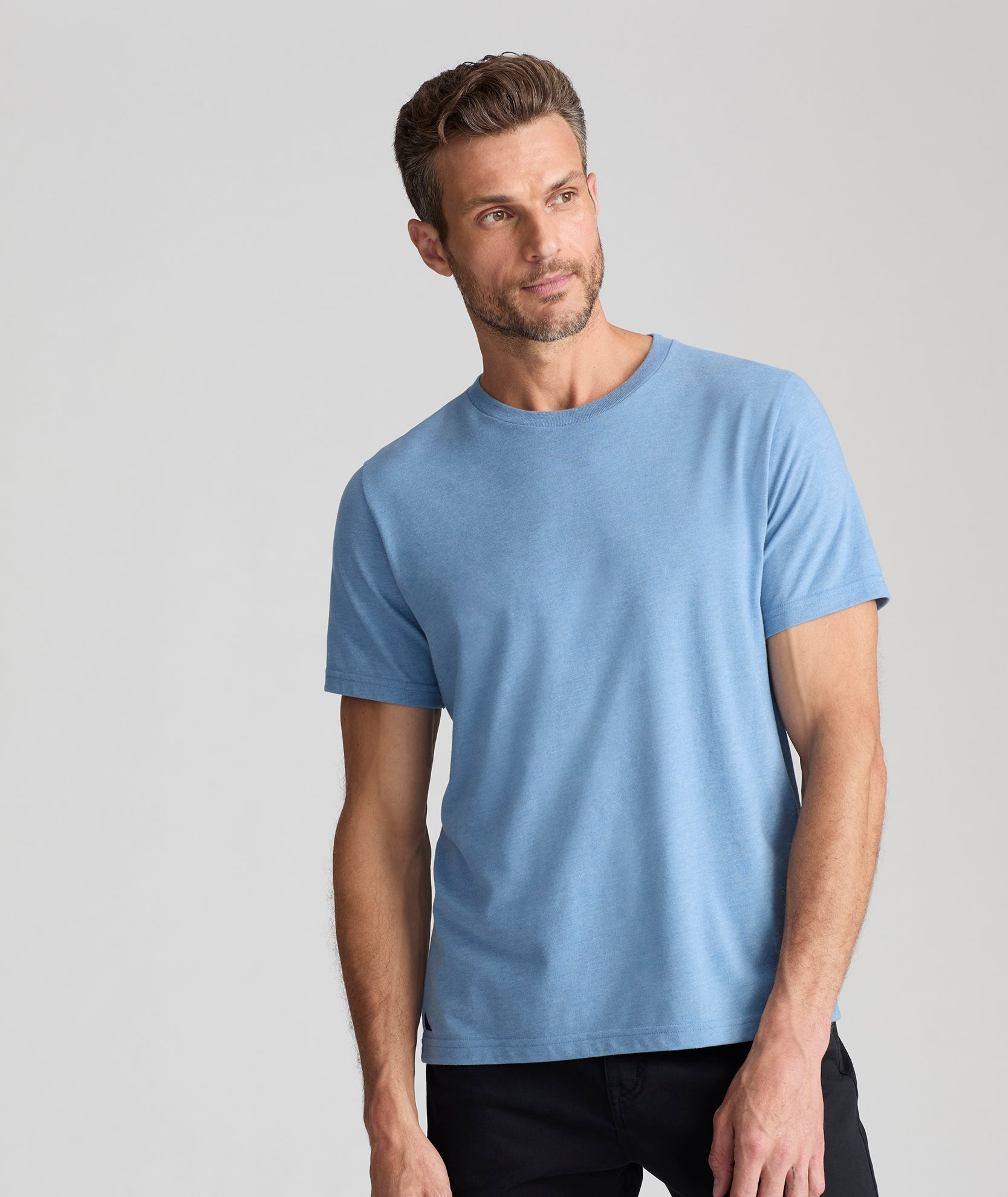 Ultrasoft Cotton-Polyester T-Shirt for Men - Comfortable & Non-Shrinking