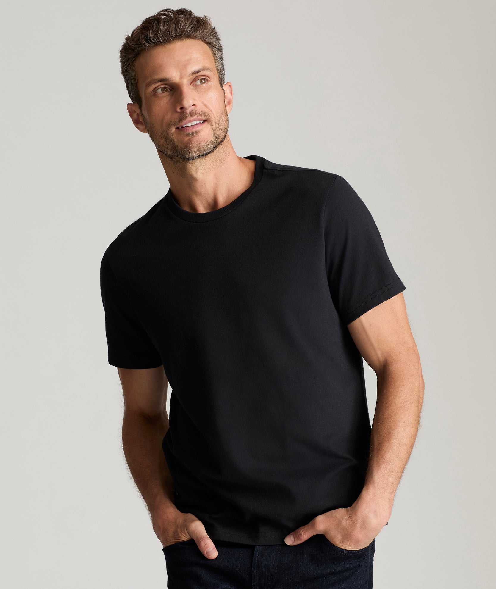 Ultrasoft Cotton-Polyester T-Shirt for Men - Comfortable & Non-Shrinking
