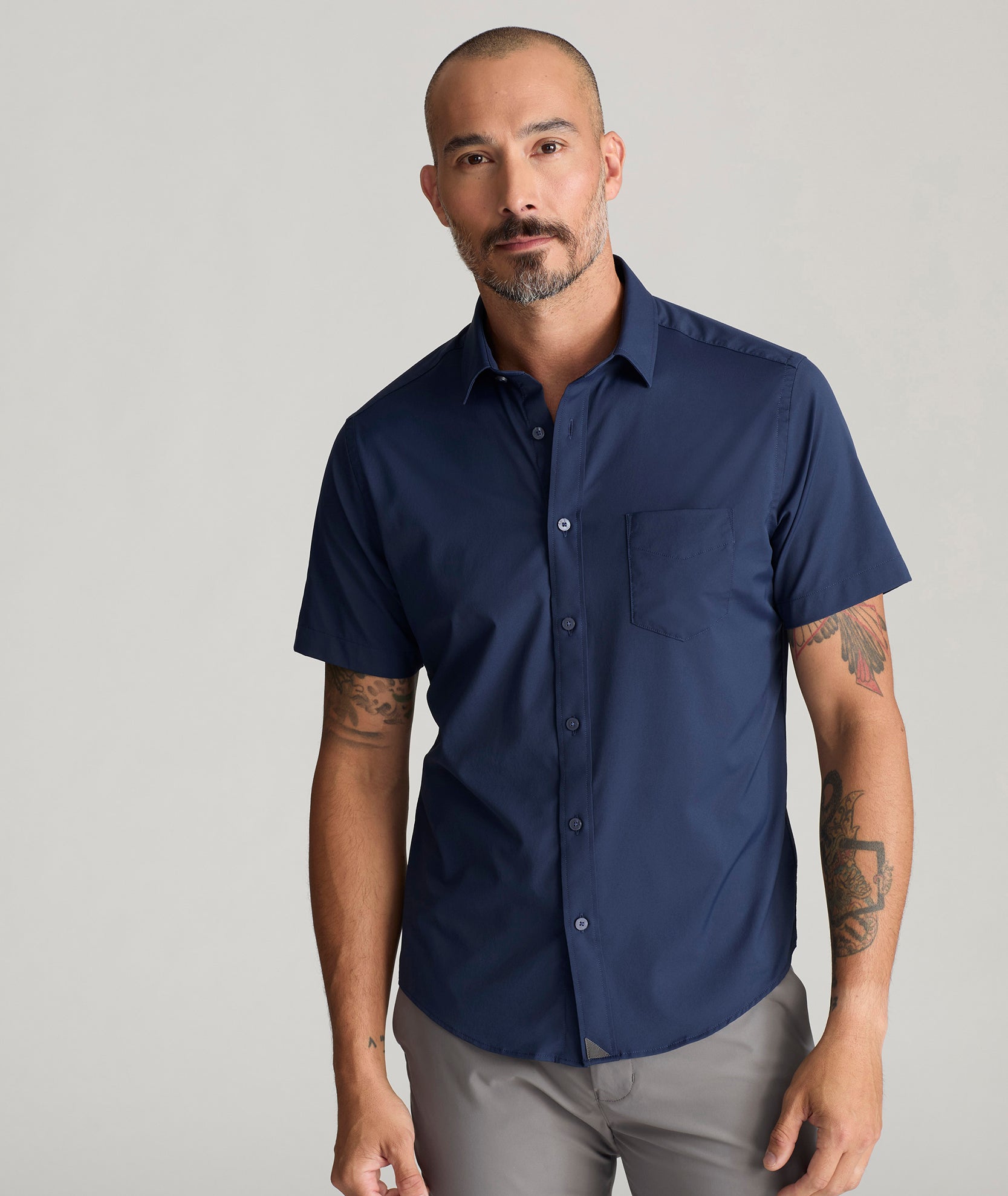Performance Short Sleeve Shirt - Moisture Wicking & Quick Dry Travel Wear