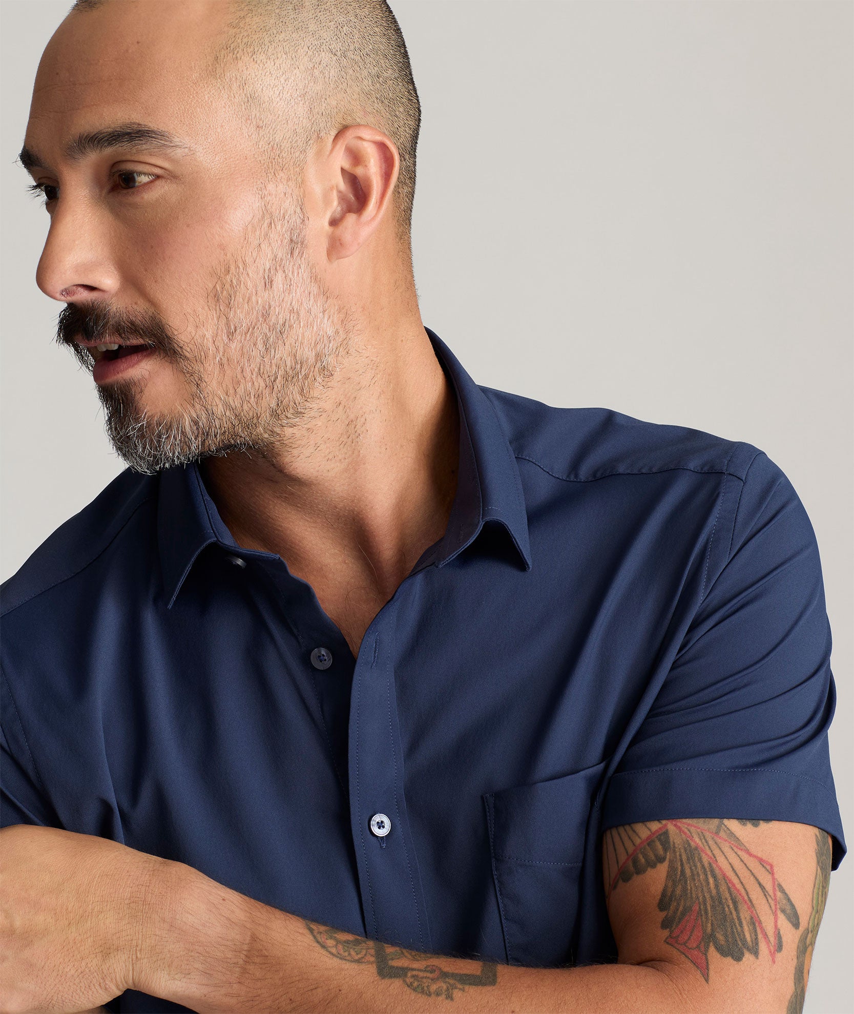 Performance Short Sleeve Shirt - Moisture Wicking & Quick Dry Travel Wear