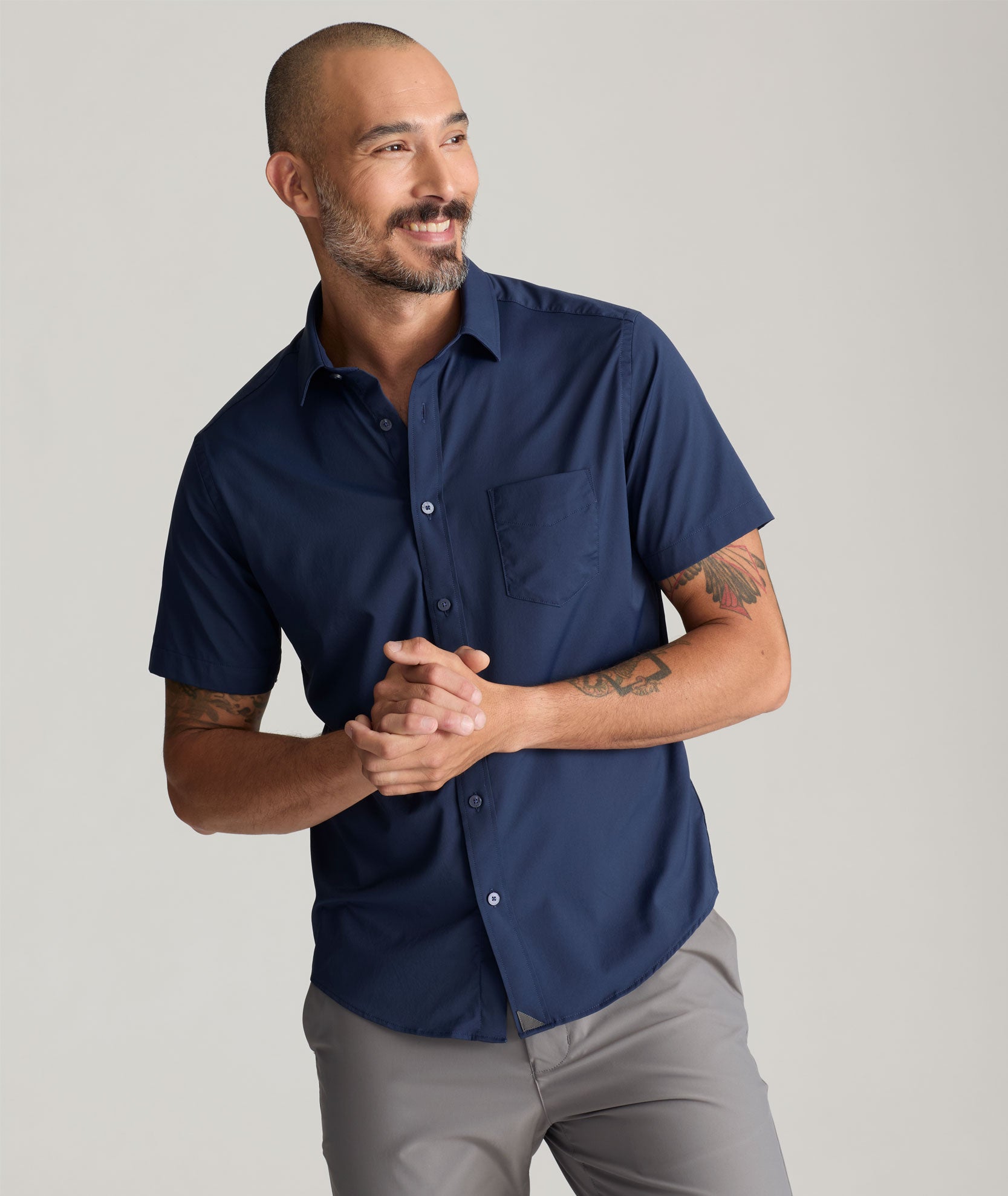 Performance Short Sleeve Shirt - Moisture Wicking & Quick Dry Travel Wear