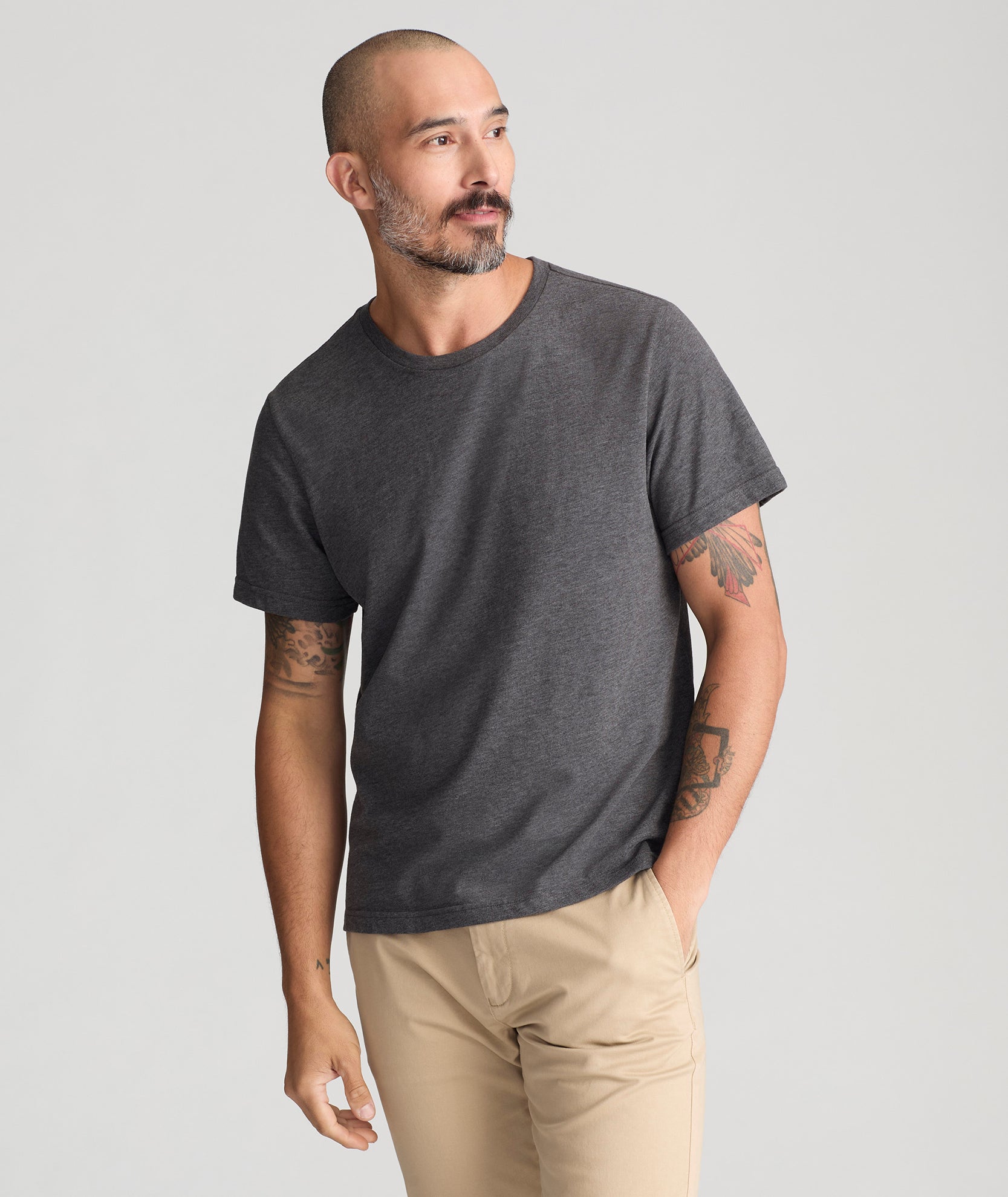 Ultrasoft Cotton-Polyester T-Shirt for Men - Comfortable & Non-Shrinking