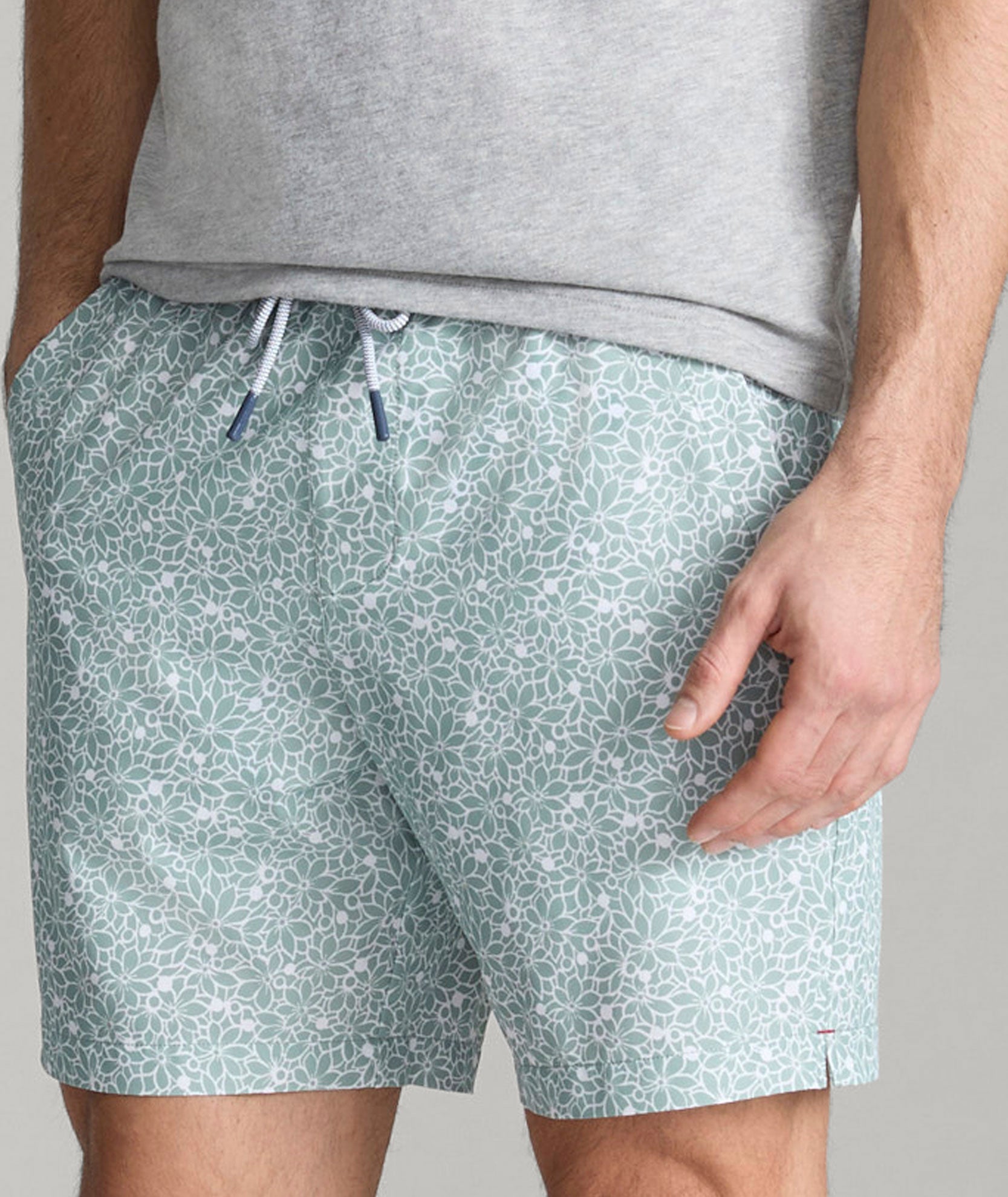 Beyond Men's Quick-Dry Swim Shorts with Anti-Chafe Liner