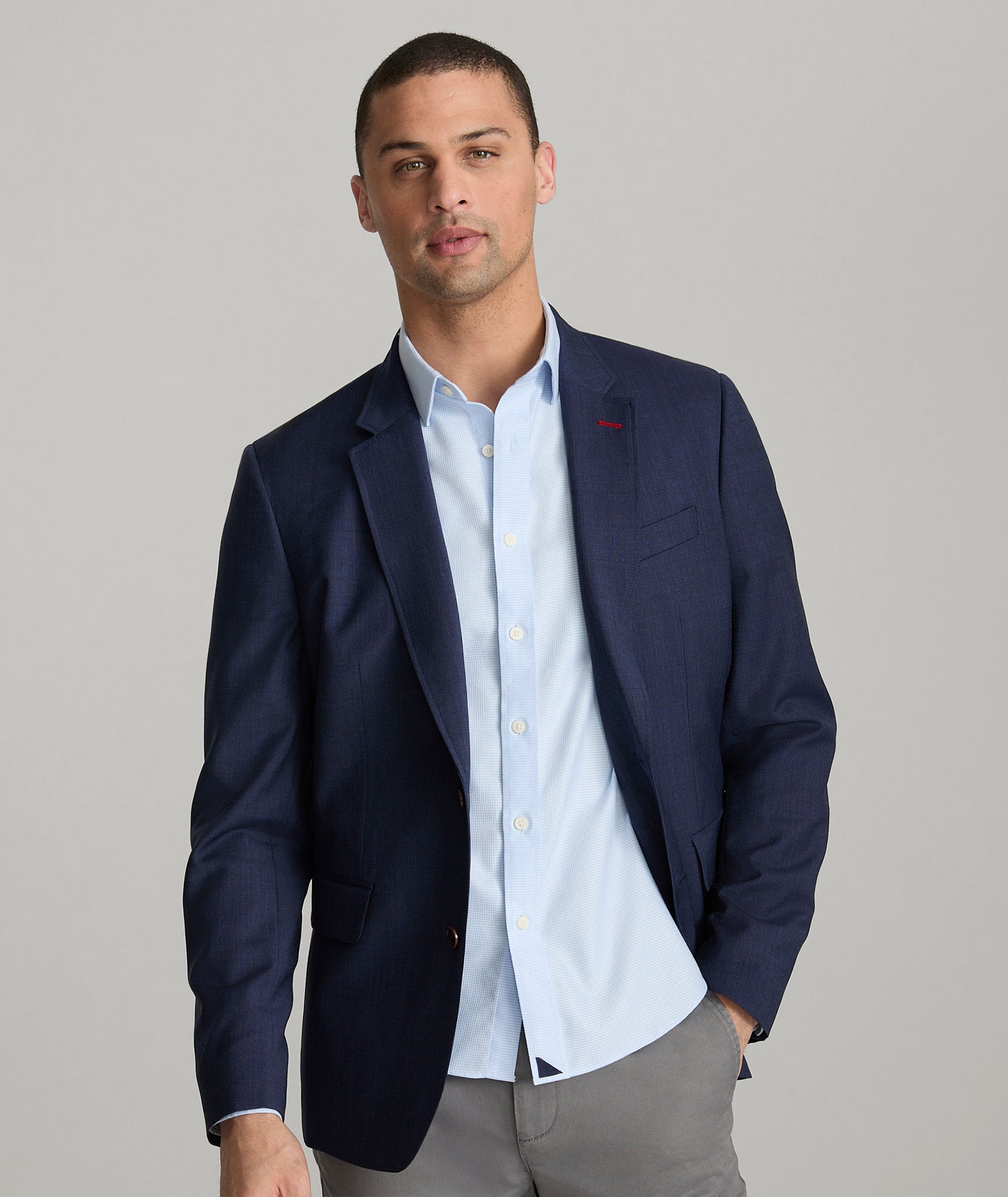 Italian Wool Sport Coat for Men - Lightweight & Breathable Beasley Blazer