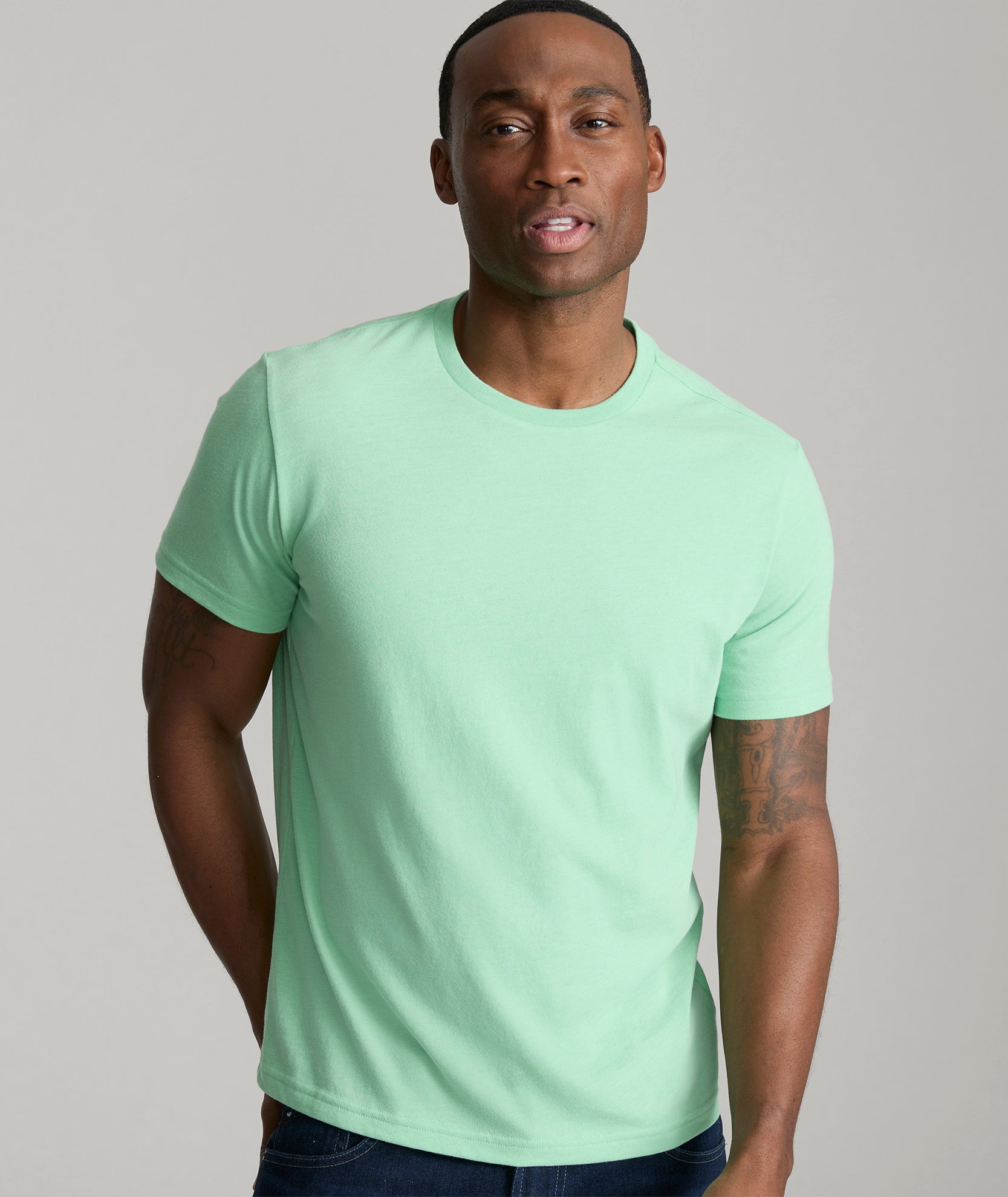 Ultrasoft Cotton-Polyester T-Shirt for Men - Comfortable & Non-Shrinking