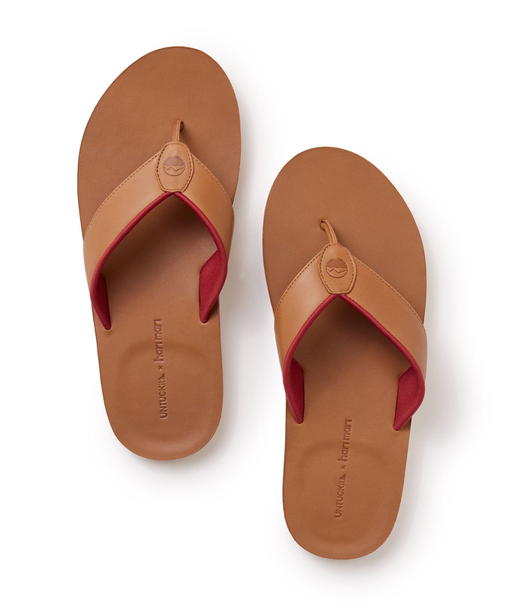 Hari Mari Leather Flip-Flops with Arch Support