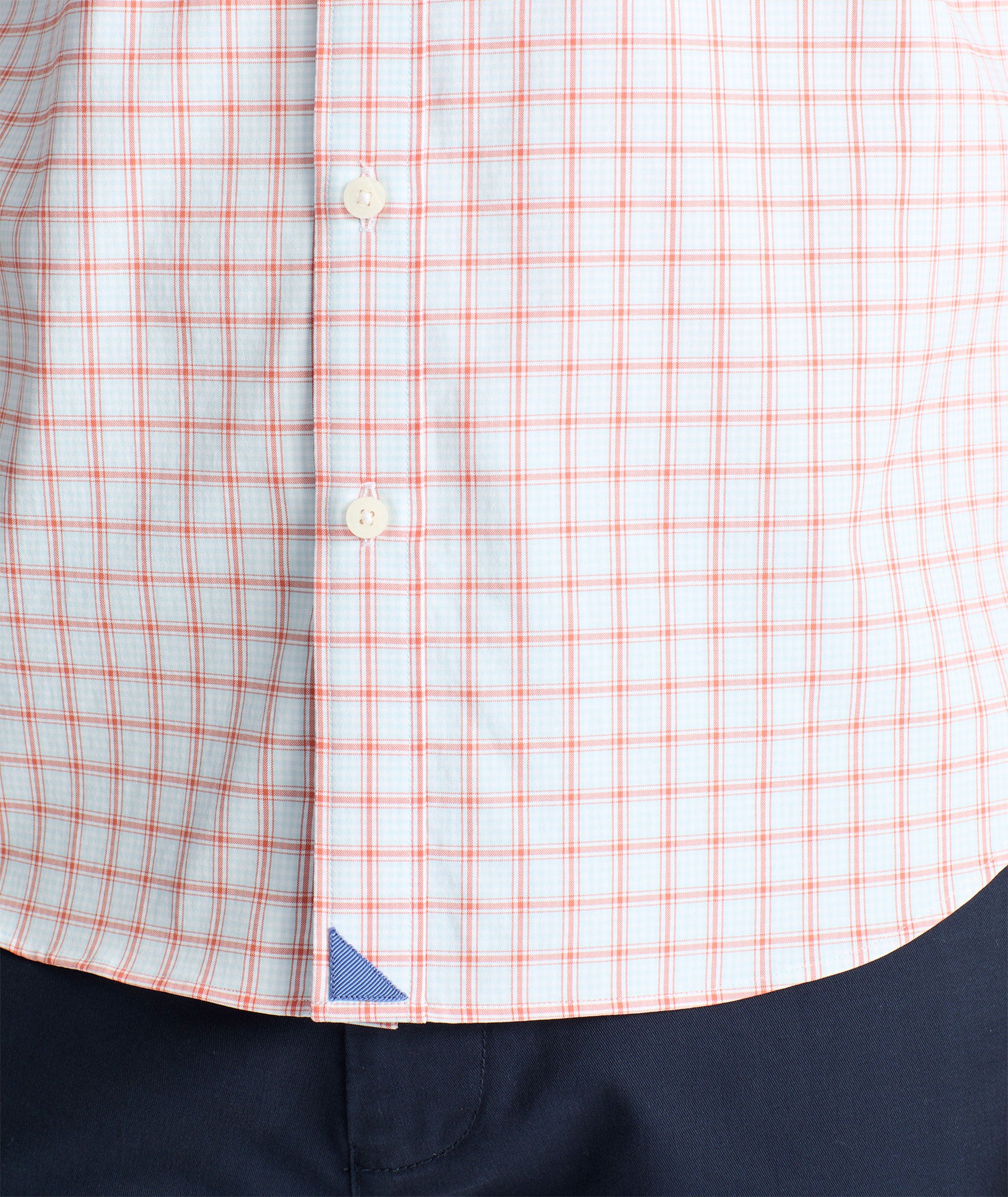 Men's Wrinkle-Resistant Performance Shirt with Pocket - Nylon Stretch