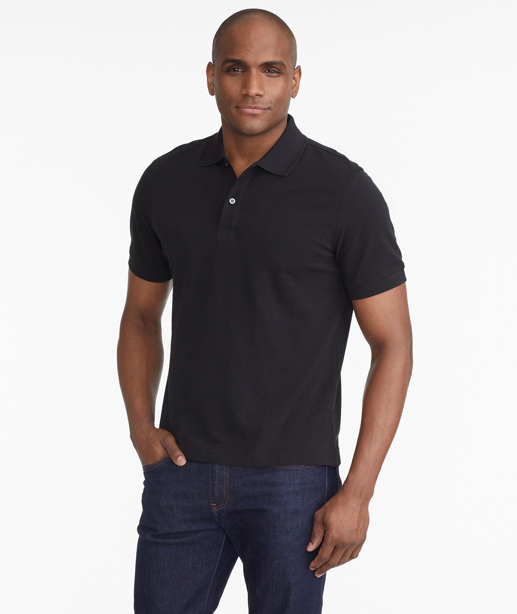 Men's Classic Pique Polo Shirt - 100% Pima Cotton - Lightweight & Breathable