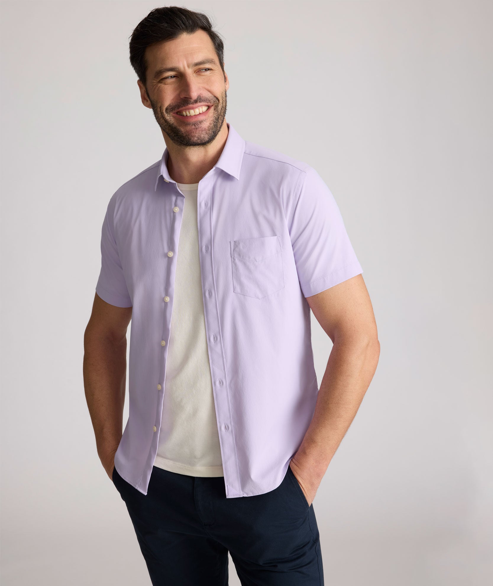 Performance Short Sleeve Shirt - Moisture Wicking & Quick Dry Travel Wear