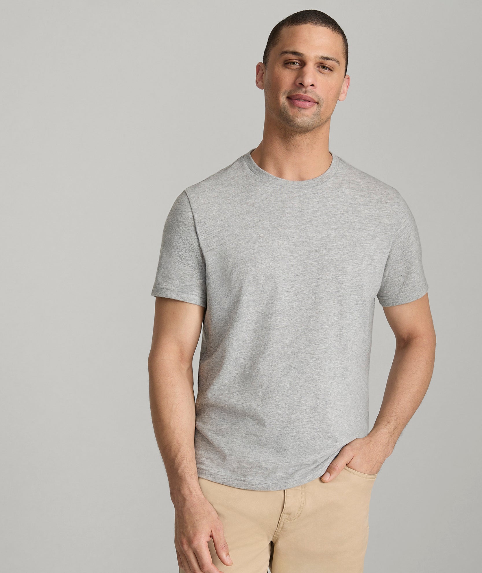 Ultrasoft Cotton-Polyester T-Shirt for Men - Comfortable & Non-Shrinking