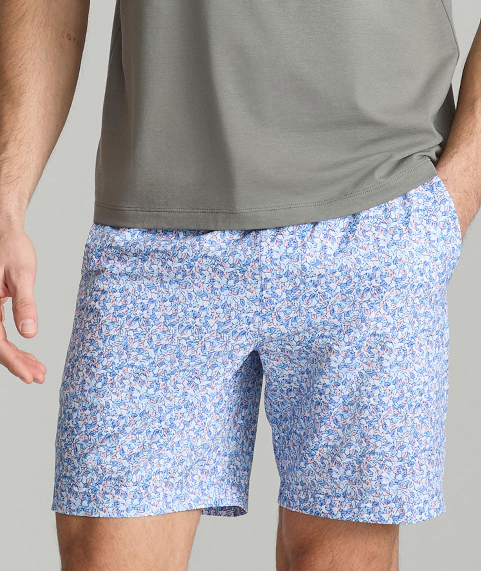 Beyond Men's Quick-Dry Swim Shorts with Anti-Chafe Liner