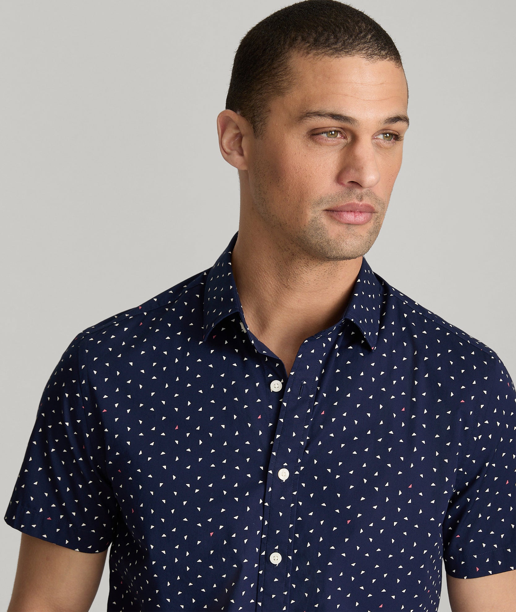 Organic Cotton Stretch Short-Sleeve Shirt - Fair Trade Certified