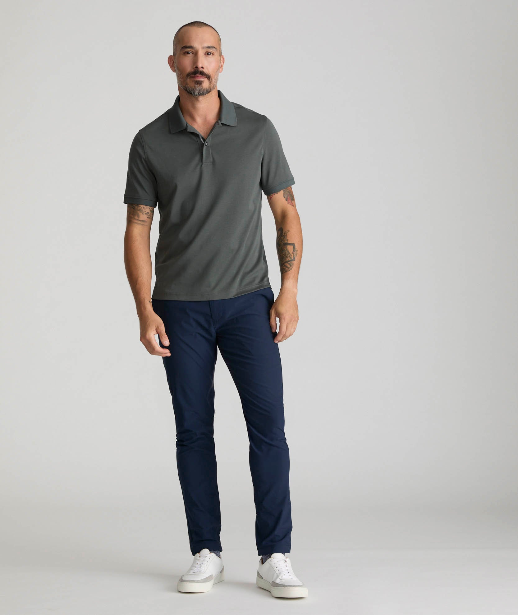 Men's Travel Tech Pants - Quick-Dry, Water-Repellent & Slim Fit