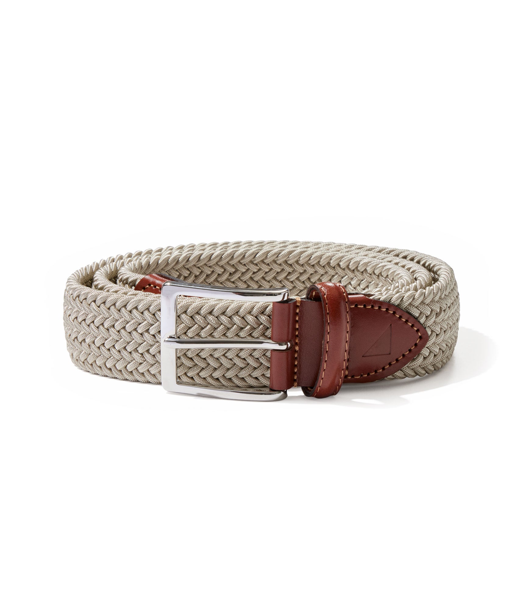 Italian Elastic Braided Belt for Men – Adjustable & Stretchy