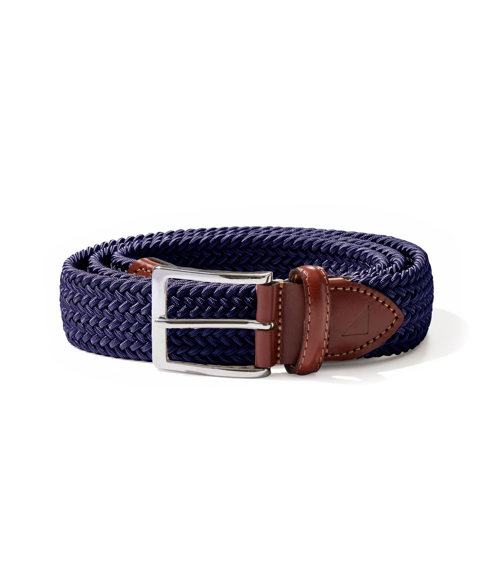 Italian Elastic Braided Belt for Men – Adjustable & Stretchy