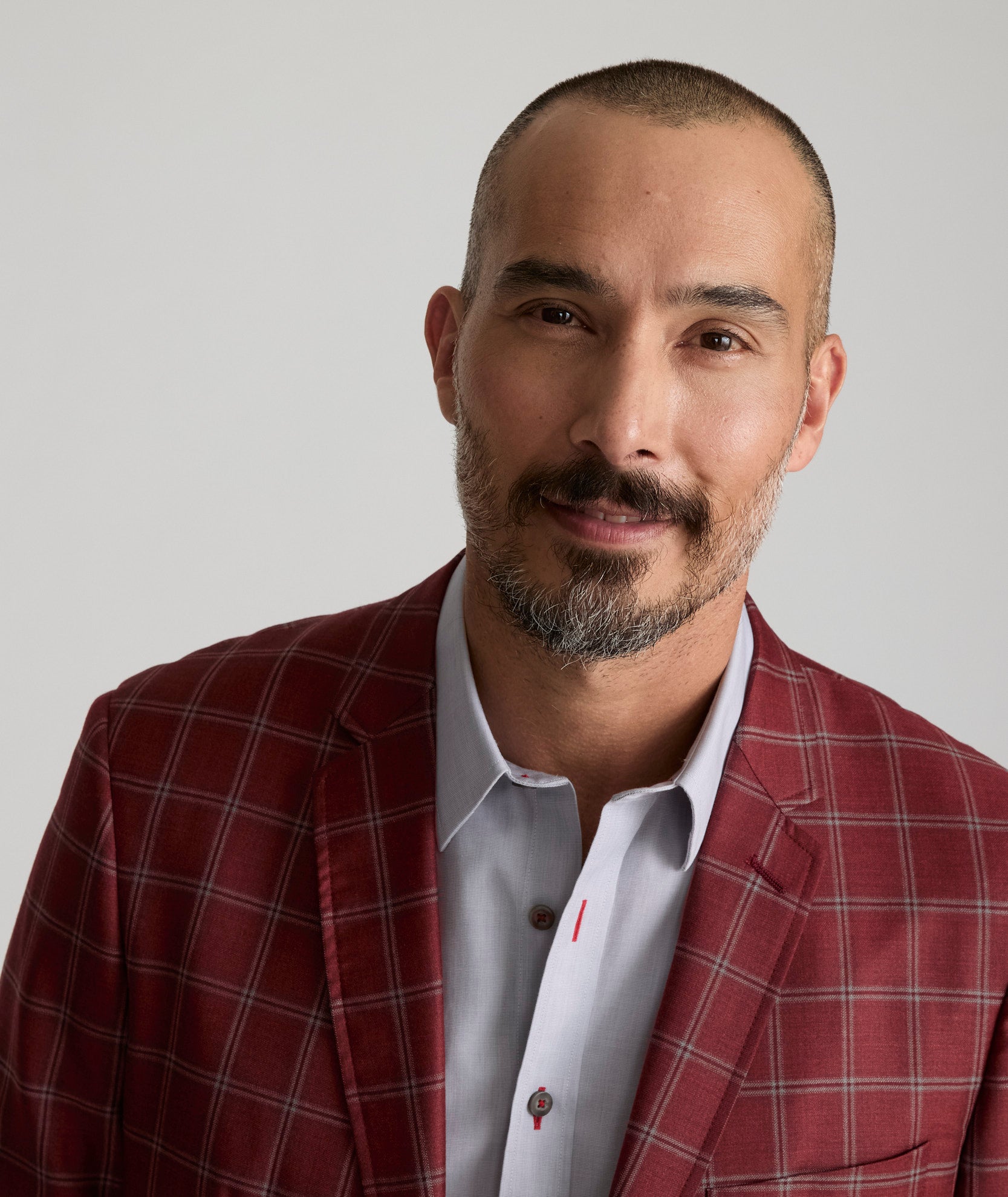 Italian Wool Reda Sport Coat - Classic Check Blazer for Men