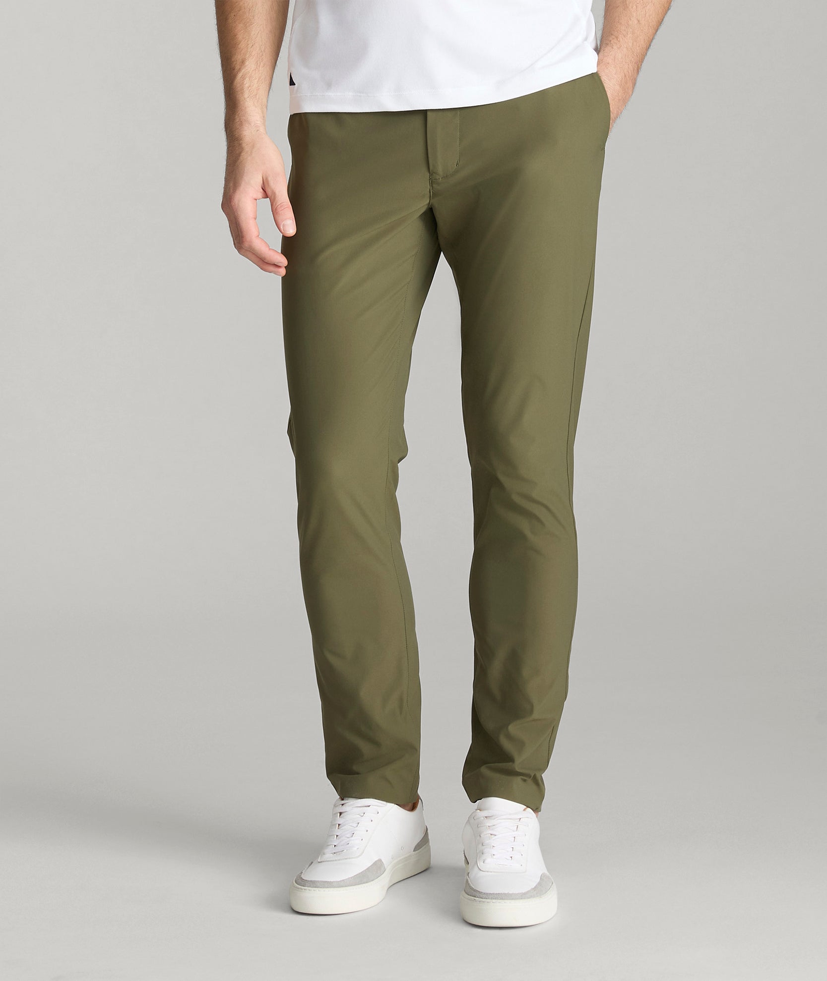 Men's Travel Tech Pants - Quick-Dry, Water-Repellent & Slim Fit