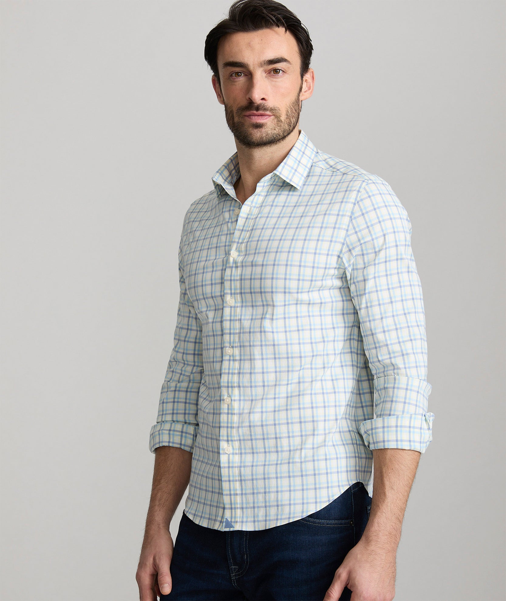 CottonTek™ Wrinkle-Free Performance Shirt with BRRR° Cooling