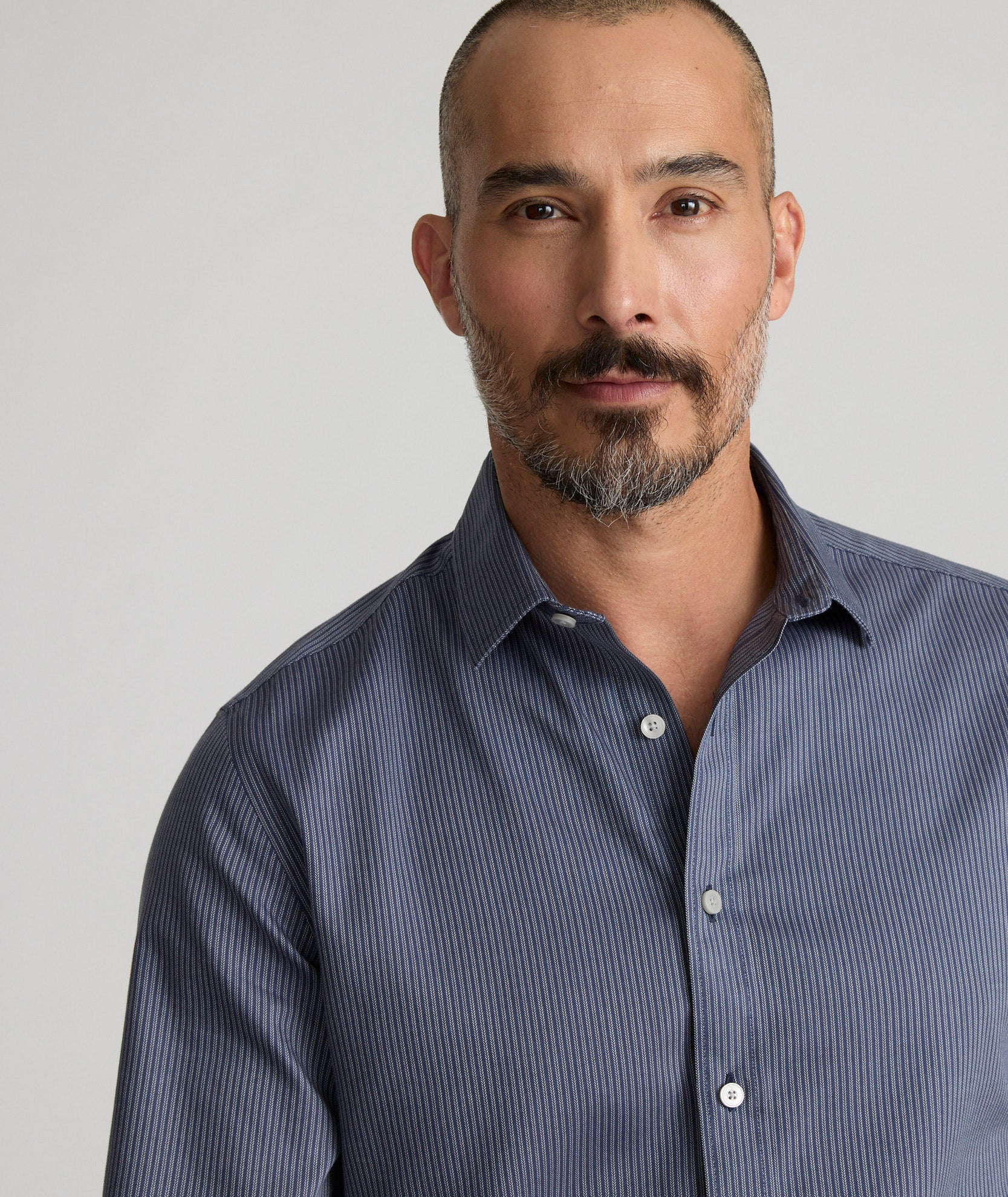 Wrinkle-Free Cotton Villard Shirt for Men